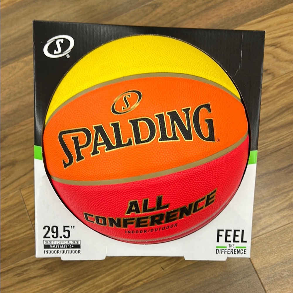 Spalding All Conference Tri-Color Basketball